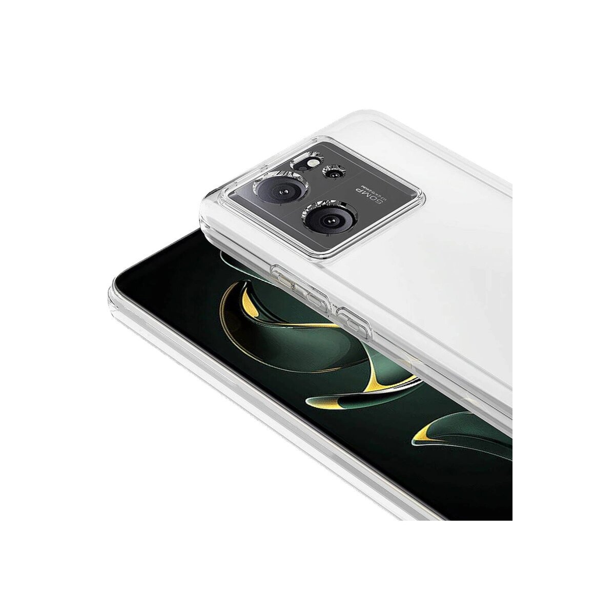 Xiaomi Mi 13t Pro Kılıf Lüx Şeffaf Silikon
