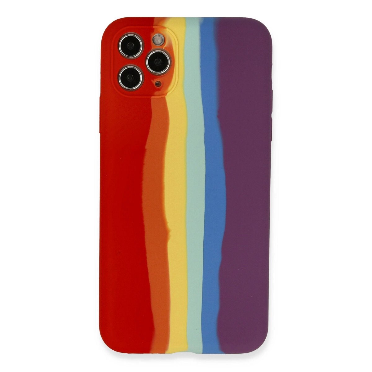 İphone 11 Pro Kılıf Ebruli Lansman Silikon - Kırmızı-mor İphone 11 Pro Kılıf Ebruli Lansman Silikon - Kırmızı-mor