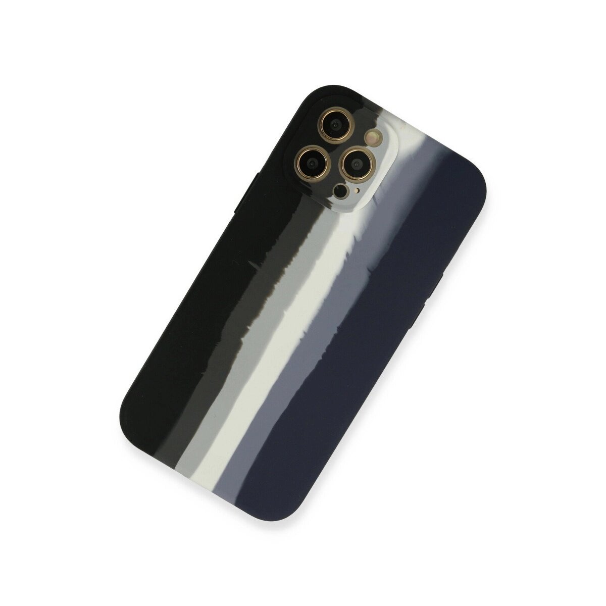 İphone 12 Pro Max Kılıf Ebruli Lansman Silikon - Siyah-lacivert İphone 12 Pro Max Kılıf Ebruli Lansman Silikon - Siyah-lacivert