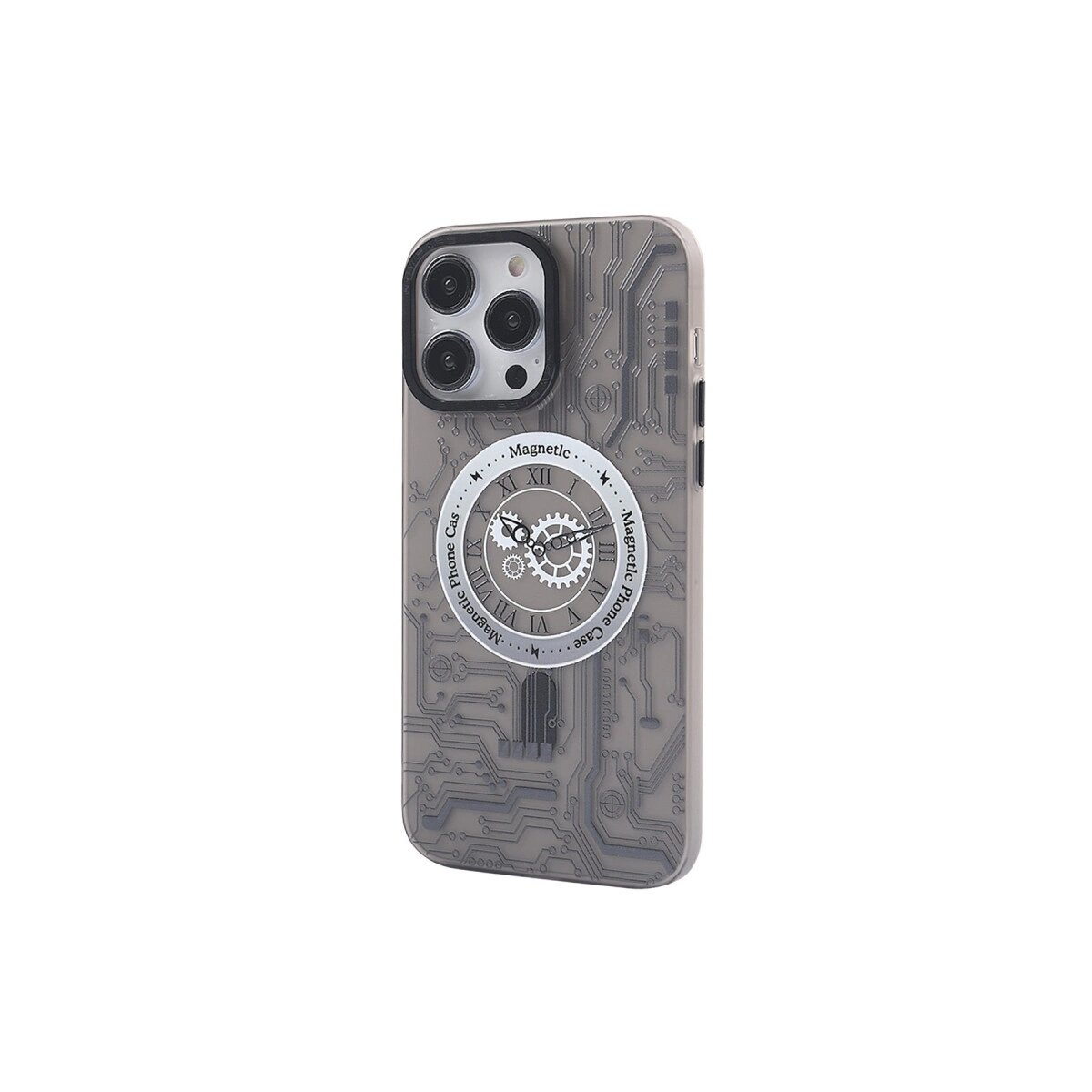 İphone 14 Pro Max Kılıf Apollo Magneticsafe Desenli Kapak - Apollo Siyah - 1 İphone 14 Pro Max Kılıf Apollo Magneticsafe Desenli Kapak - Apollo Siyah - 1