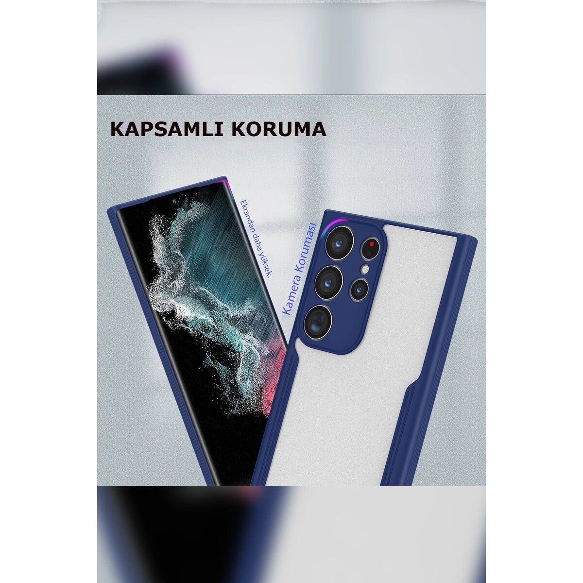 Samsung Galaxy S23 Plus Kılıf Platin Silikon - Lila Samsung Galaxy S23 Plus Kılıf Platin Silikon - Lila