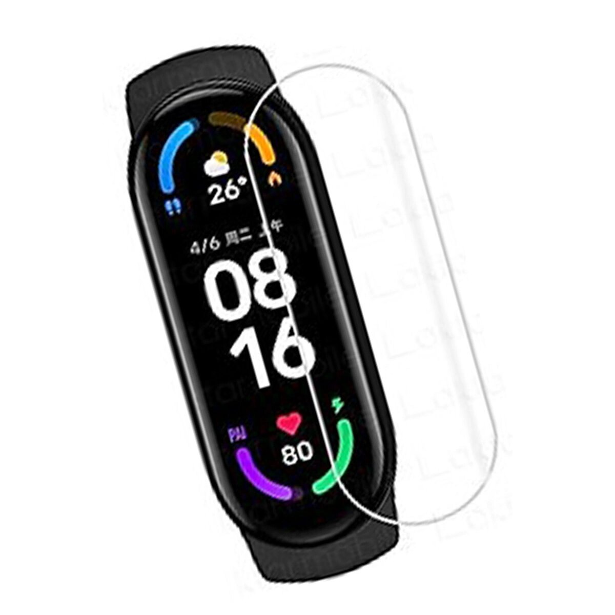 Xiaomi Mi Band 5 Polymer Nano Ekran Koruyucu - Şeffaf Xiaomi Mi Band 5 Polymer Nano Ekran Koruyucu - Şeffaf