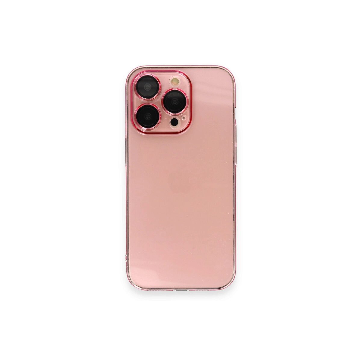 İphone 13 Pro Max Kılıf Armada Lensli Kapak - Rose Gold İphone 13 Pro Max Kılıf Armada Lensli Kapak - Rose Gold