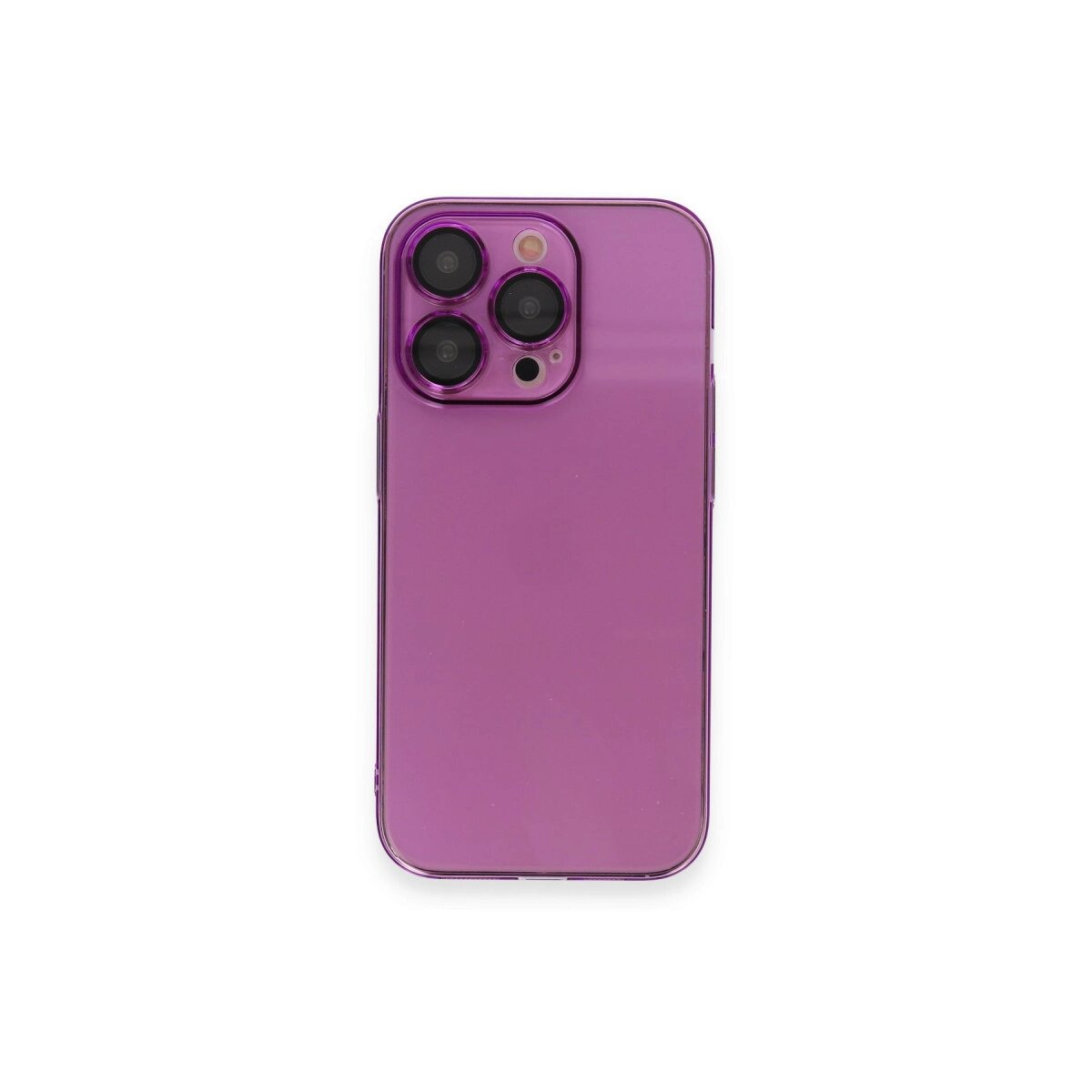 İphone 14 Pro Kılıf Armada Lensli Kapak - Mor İphone 14 Pro Kılıf Armada Lensli Kapak - Mor