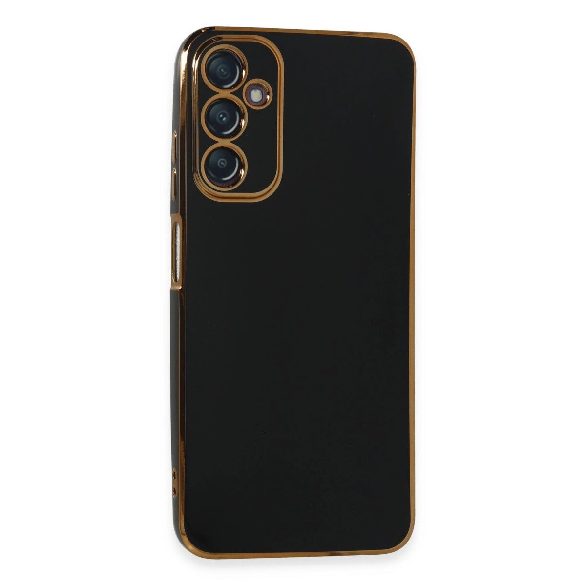 Samsung Galaxy A05s Kılıf Volet Silikon - Siyah Samsung Galaxy A05s Kılıf Volet Silikon - Siyah