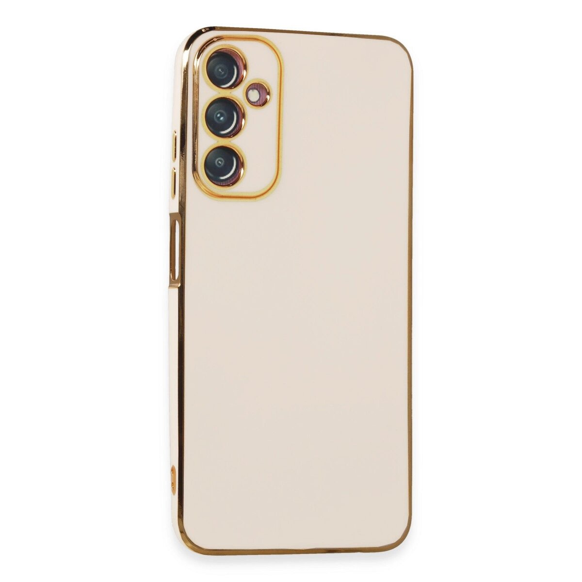 Samsung Galaxy A05s Kılıf Volet Silikon - Beyaz
