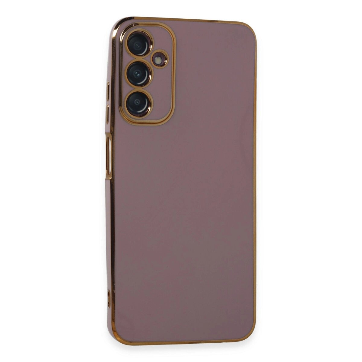 Samsung Galaxy A05s Kılıf Volet Silikon - Mor Samsung Galaxy A05s Kılıf Volet Silikon - Mor