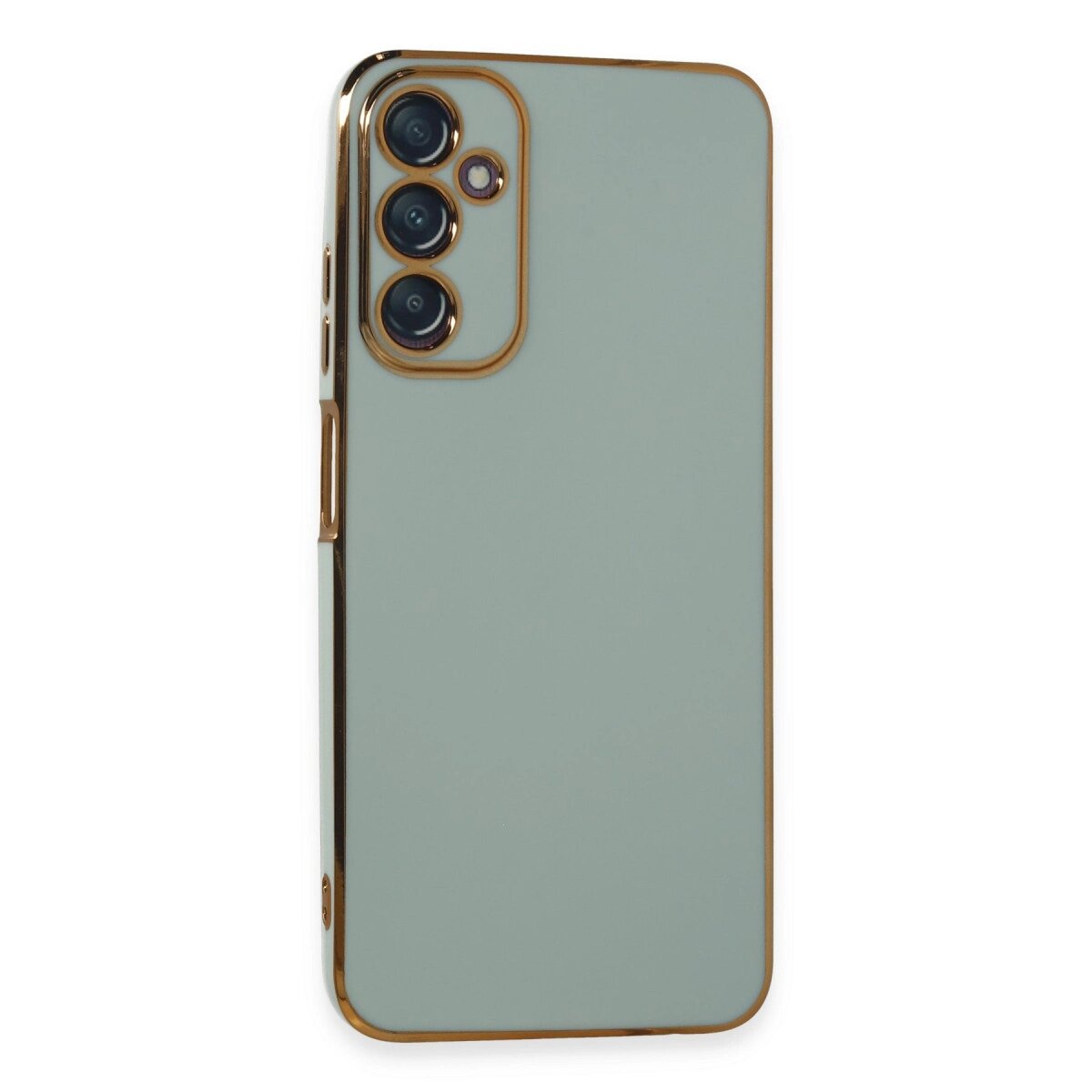 Samsung Galaxy A05s Kılıf Volet Silikon - Açık Yeşil Samsung Galaxy A05s Kılıf Volet Silikon - Açık Yeşil