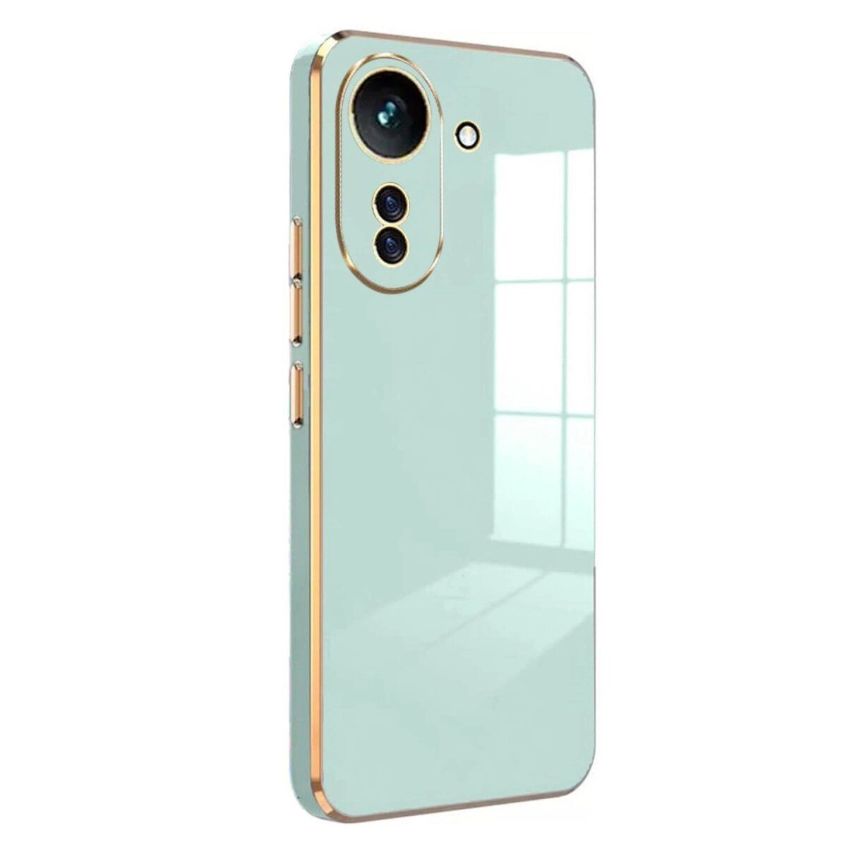 Xiaomi Redmi 13c Kılıf Volet Silikon - Açık Yeşil Xiaomi Redmi 13c Kılıf Volet Silikon - Açık Yeşil