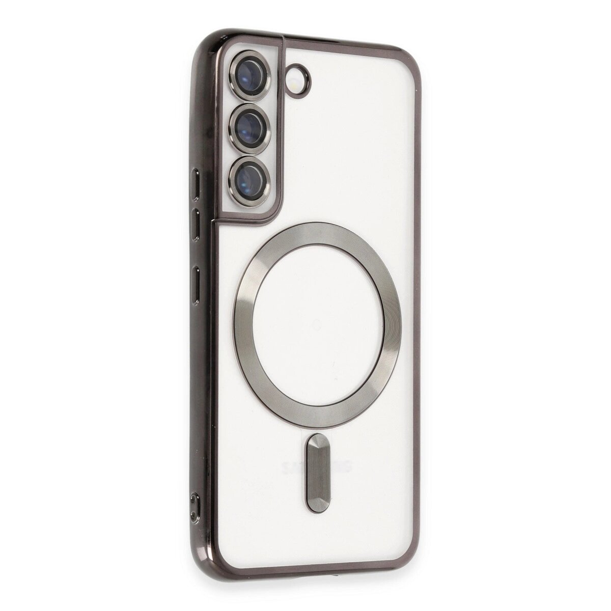 Samsung Galaxy S22 Kılıf Kross Magneticsafe Kapak - Siyah Samsung Galaxy S22 Kılıf Kross Magneticsafe Kapak - Siyah