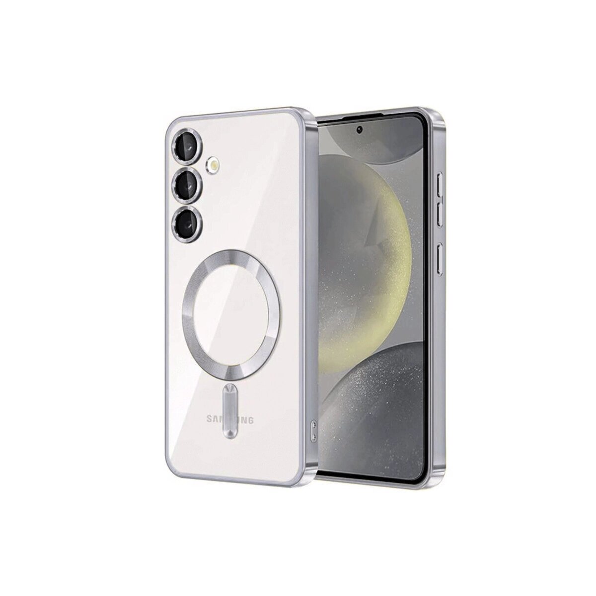 Samsung Galaxy S23 Plus Kılıf Kross Magneticsafe Kapak - Gümüş Samsung Galaxy S23 Plus Kılıf Kross Magneticsafe Kapak - Gümüş