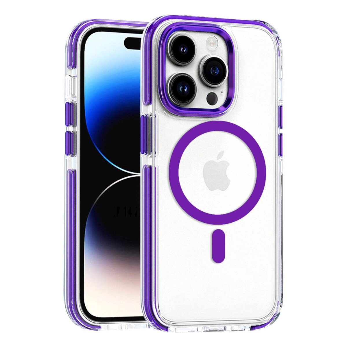 Joko İphone 15 Pro Max Bella Magsafe Kapak - Derin Mor