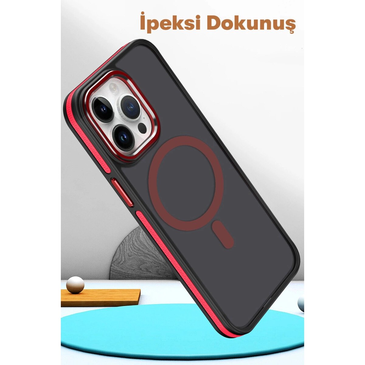 Joko İphone 15 Pro Max Winner Magsafe Kapak - Derin Mor