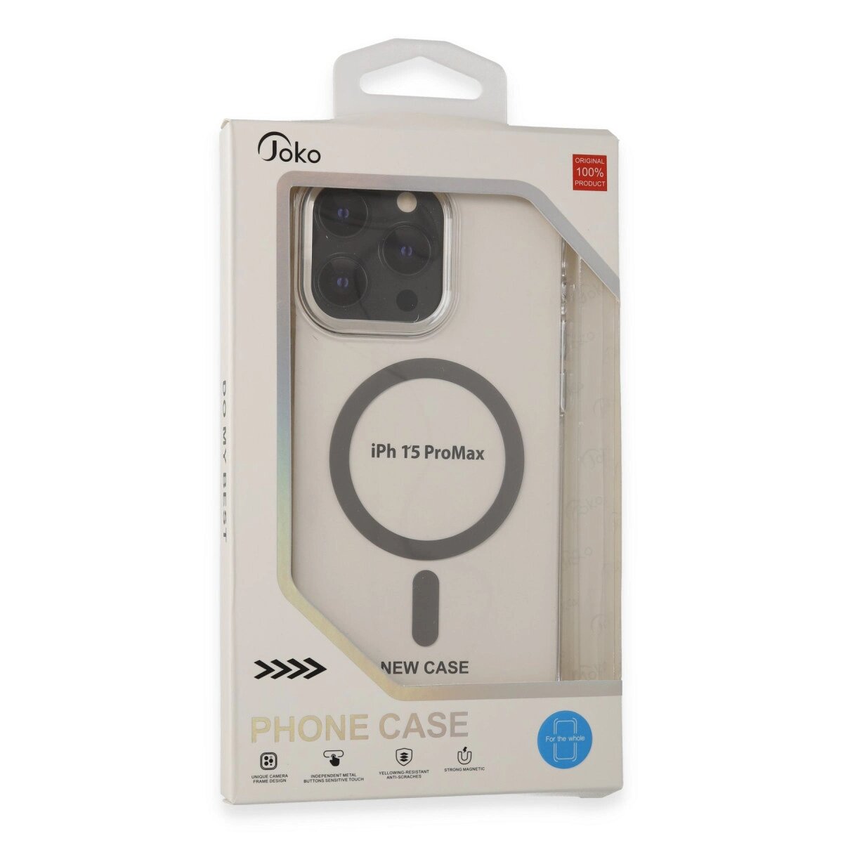 Joko İphone 15 Pro Max Bubble Magsafe Kapak - Lacivert Joko İphone 15 Pro Max Bubble Magsafe Kapak - Lacivert