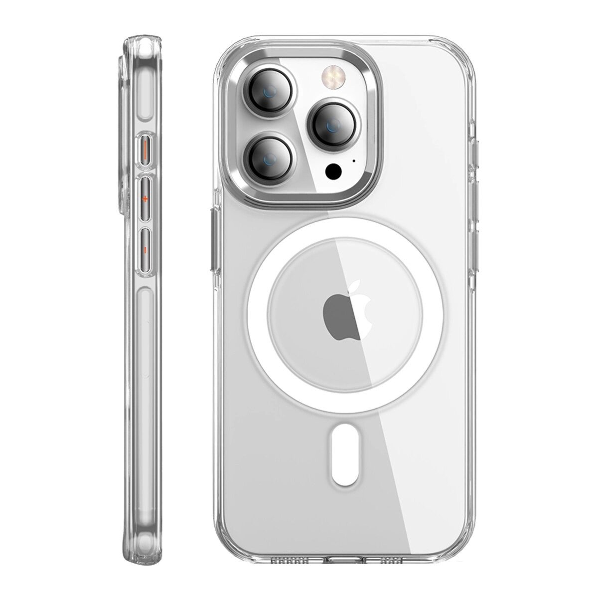 Joko İphone 15 Pro Max Kılıf Crystal Magsafe Kapak - Şeffaf