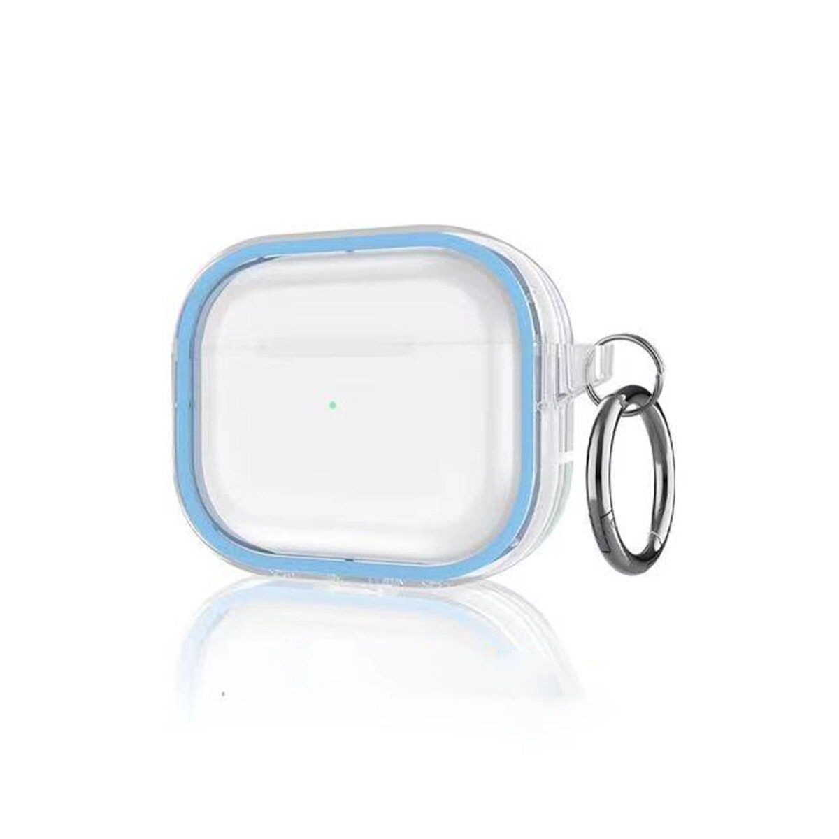 Airpods Pro 2 (2.nesil) Shiny Şeffaf Kılıf - Sierra Blue Airpods Pro 2 (2.nesil) Shiny Şeffaf Kılıf - Sierra Blue