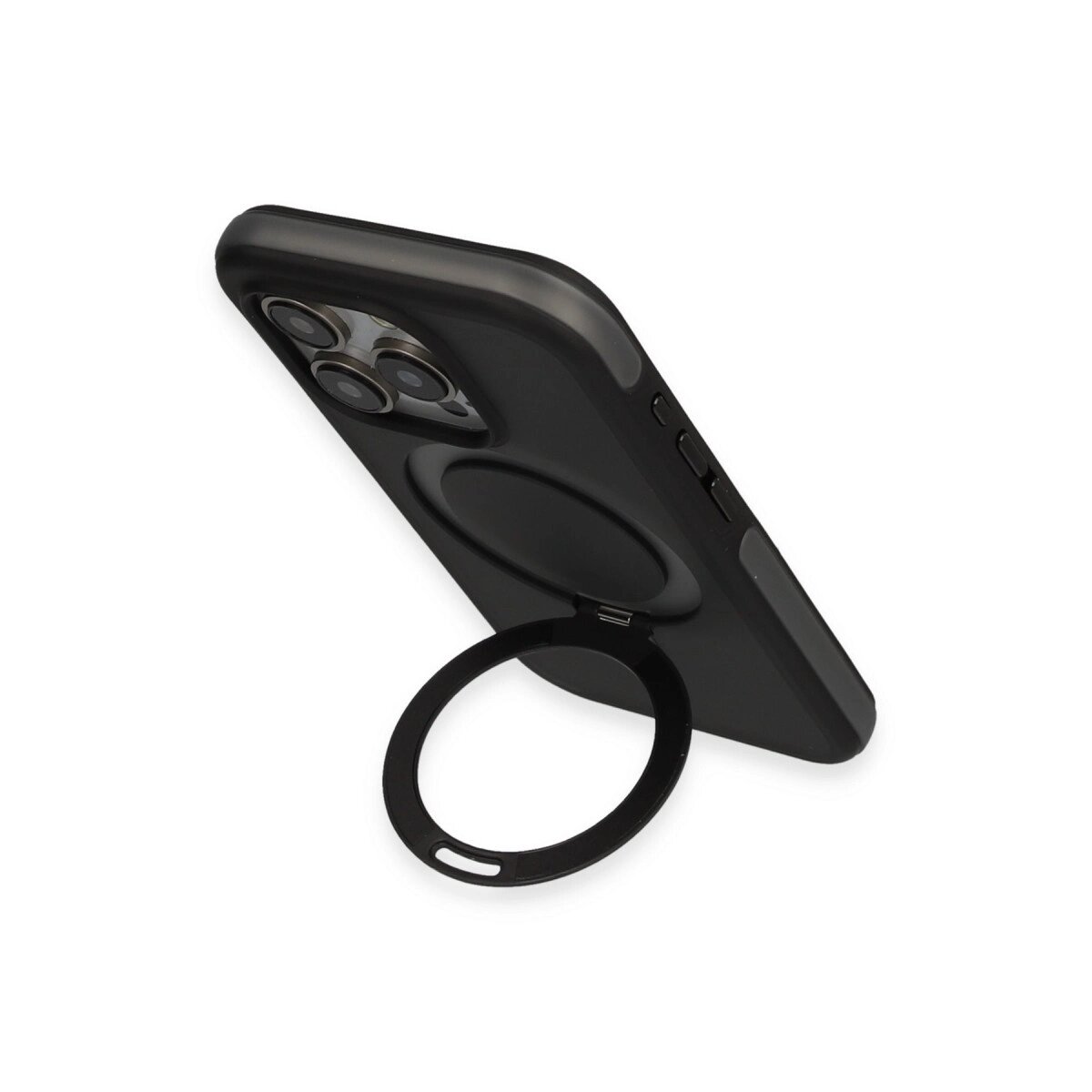 Joko İphone 15 Pro Max Zorda Airbag Magsafe Standlı Kapak - Siyah Joko İphone 15 Pro Max Zorda Airbag Magsafe Standlı Kapak - Siyah