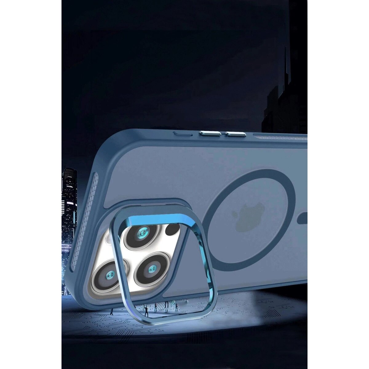 Joko İphone 16 Plus Flet Lens Magsafe Kapak - Derin Mor
