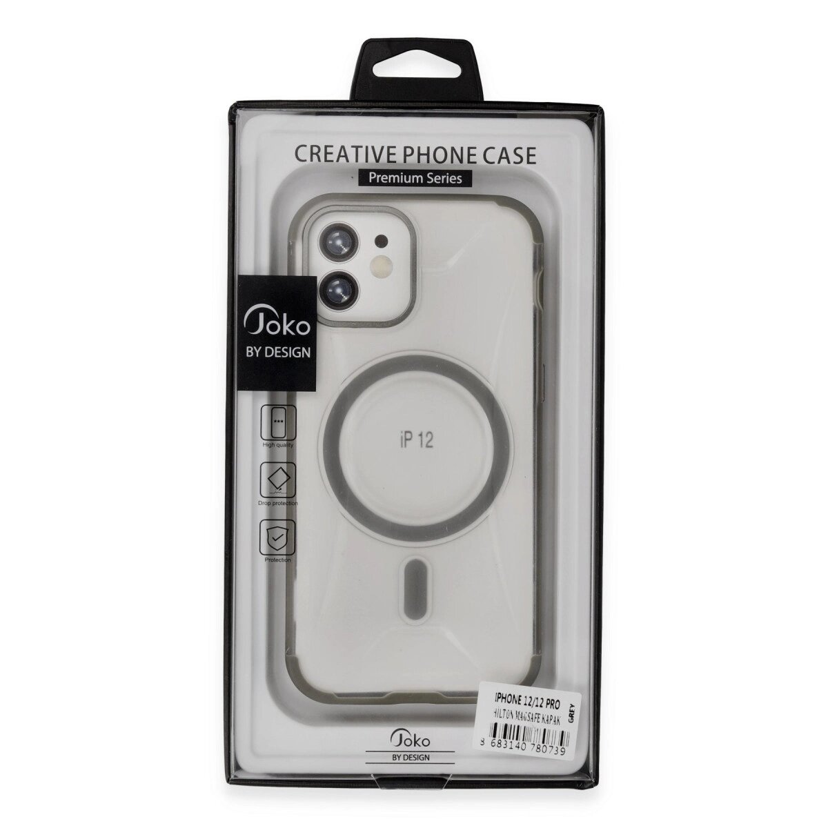 Joko İphone 12 Hilton Magsafe Kapak - Siyah