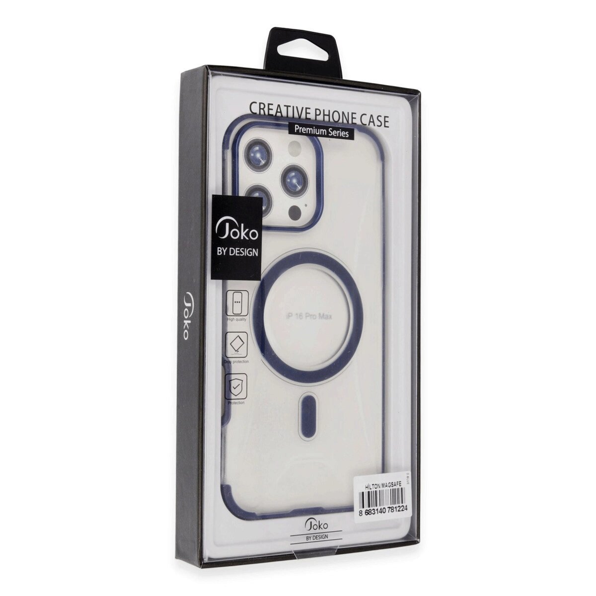 Joko İphone 14 Pro Max Hilton Magsafe Kapak - Titan Gri Joko İphone 14 Pro Max Hilton Magsafe Kapak - Titan Gri