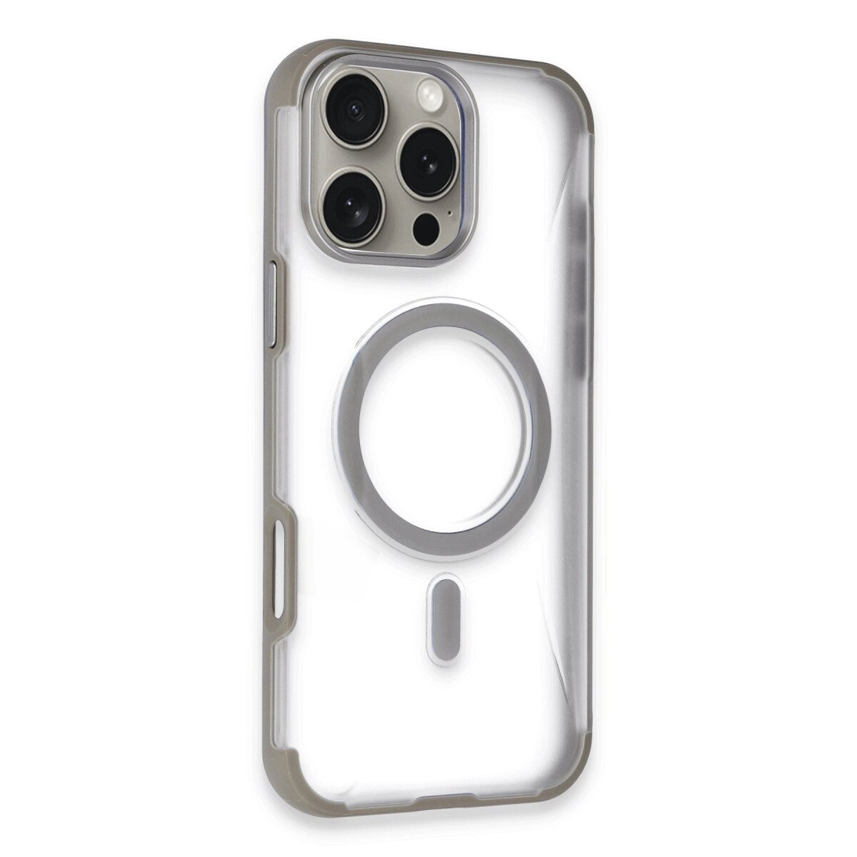 Joko İphone 16 Pro Max Hilton Magsafe Kapak - Titan Gri Joko İphone 16 Pro Max Hilton Magsafe Kapak - Titan Gri