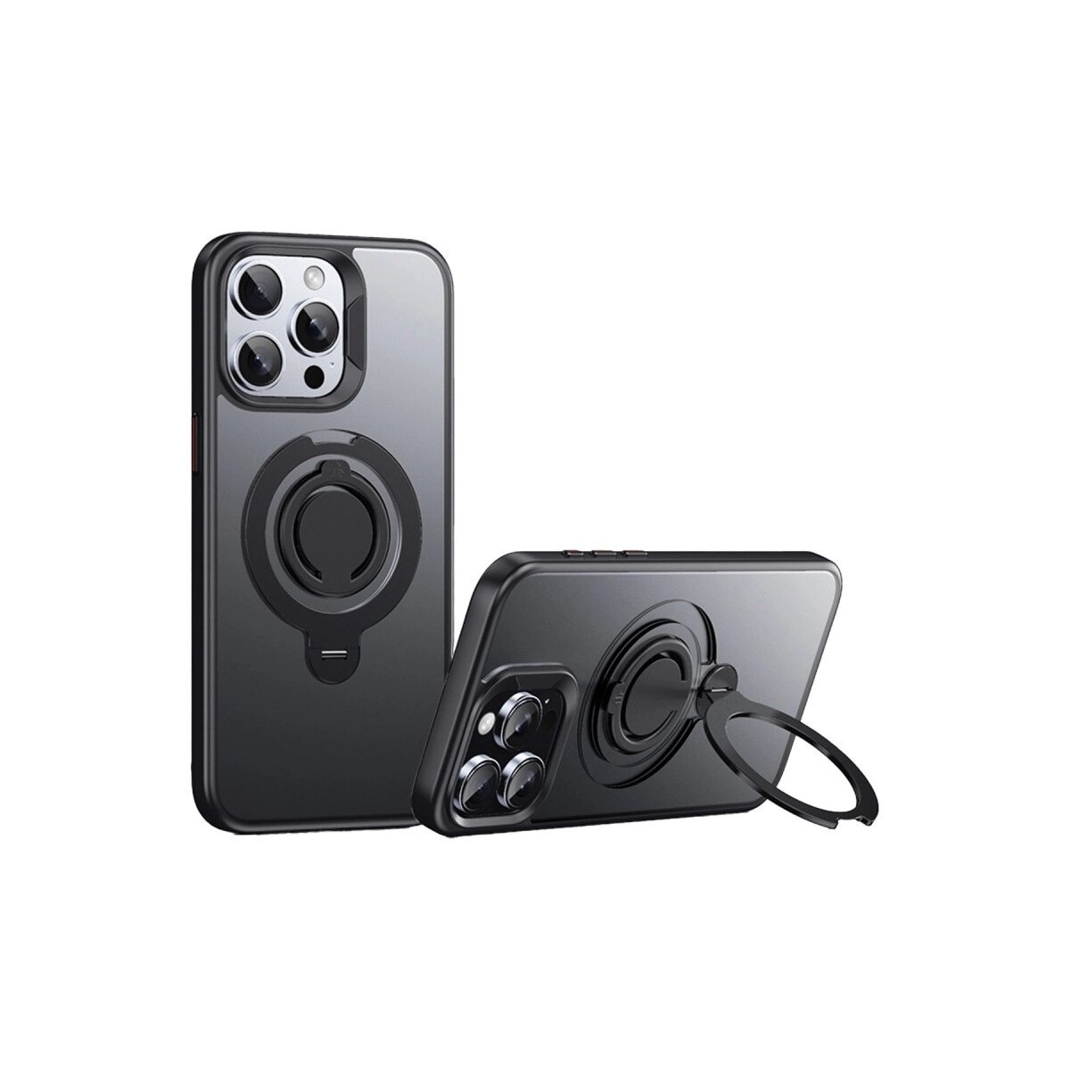 Joko İphone 15 Pro Avatar 360 Dönen Magsafe Kapak - Siyah