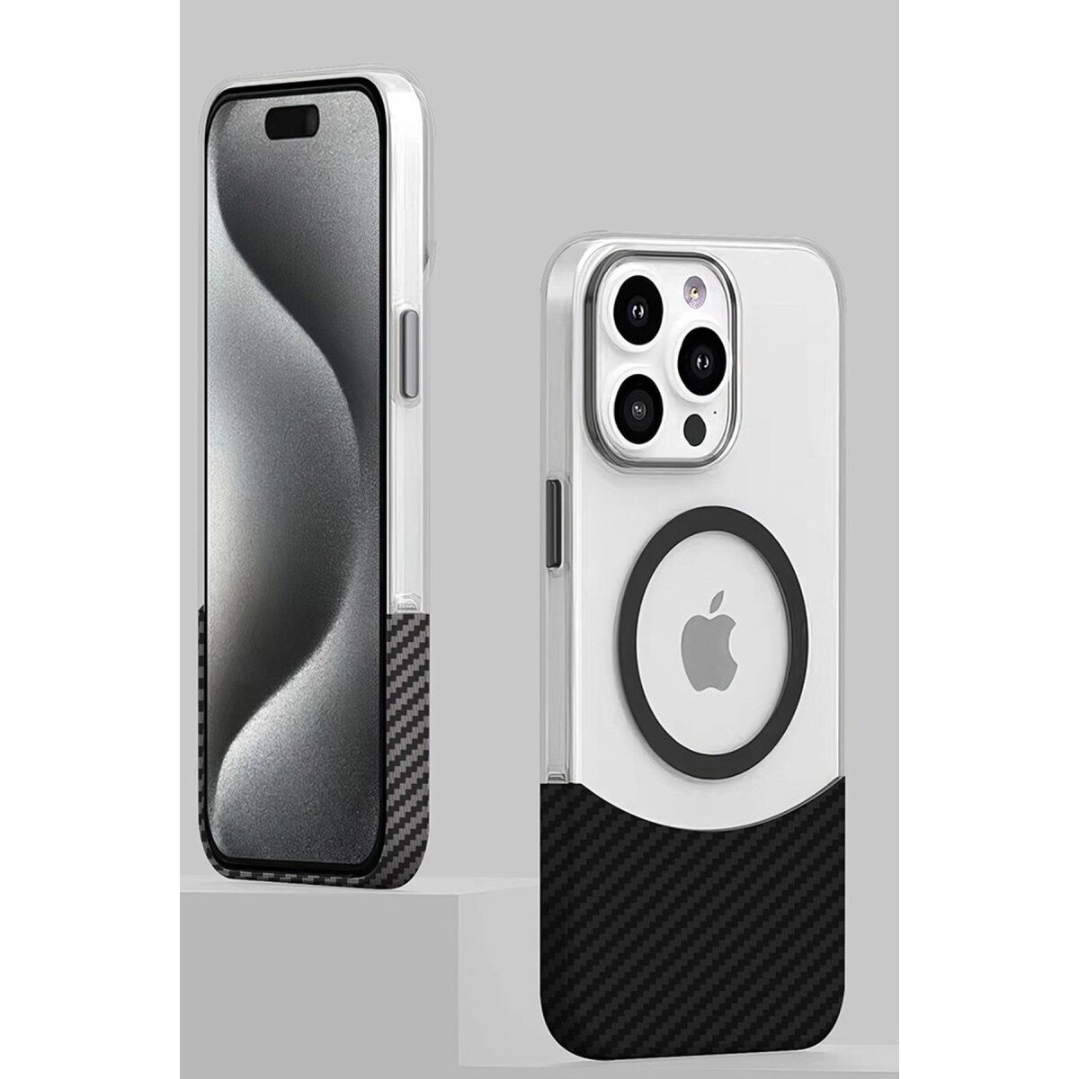 Joko İphone 16 Pro Carbon Puzzle Magsafe Kapak - Desert Joko İphone 16 Pro Carbon Puzzle Magsafe Kapak - Desert