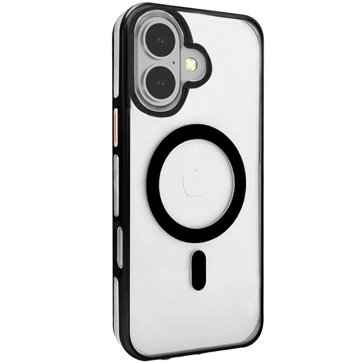 Joko İphone 16 Gleam Pc Sert Magsafe Kılıf - Şeffaf-siyah Joko İphone 16 Gleam Pc Sert Magsafe Kılıf - Şeffaf-siyah