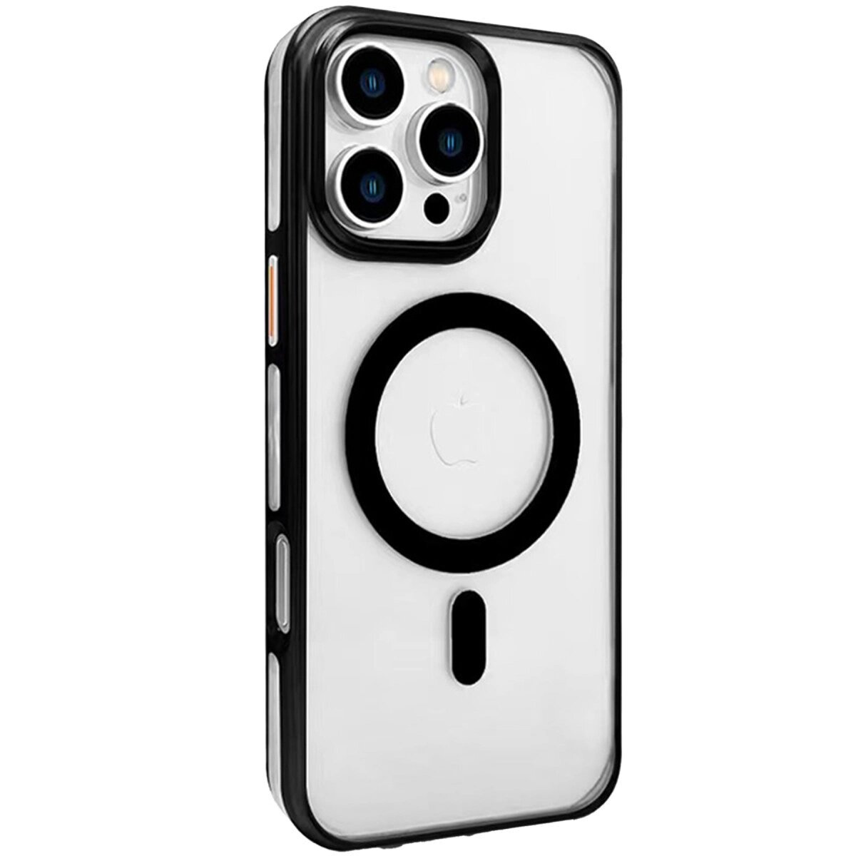 Joko İphone 16 Pro Gleam Pc Sert Magsafe Kılıf - Şeffaf-siyah Joko İphone 16 Pro Gleam Pc Sert Magsafe Kılıf - Şeffaf-siyah
