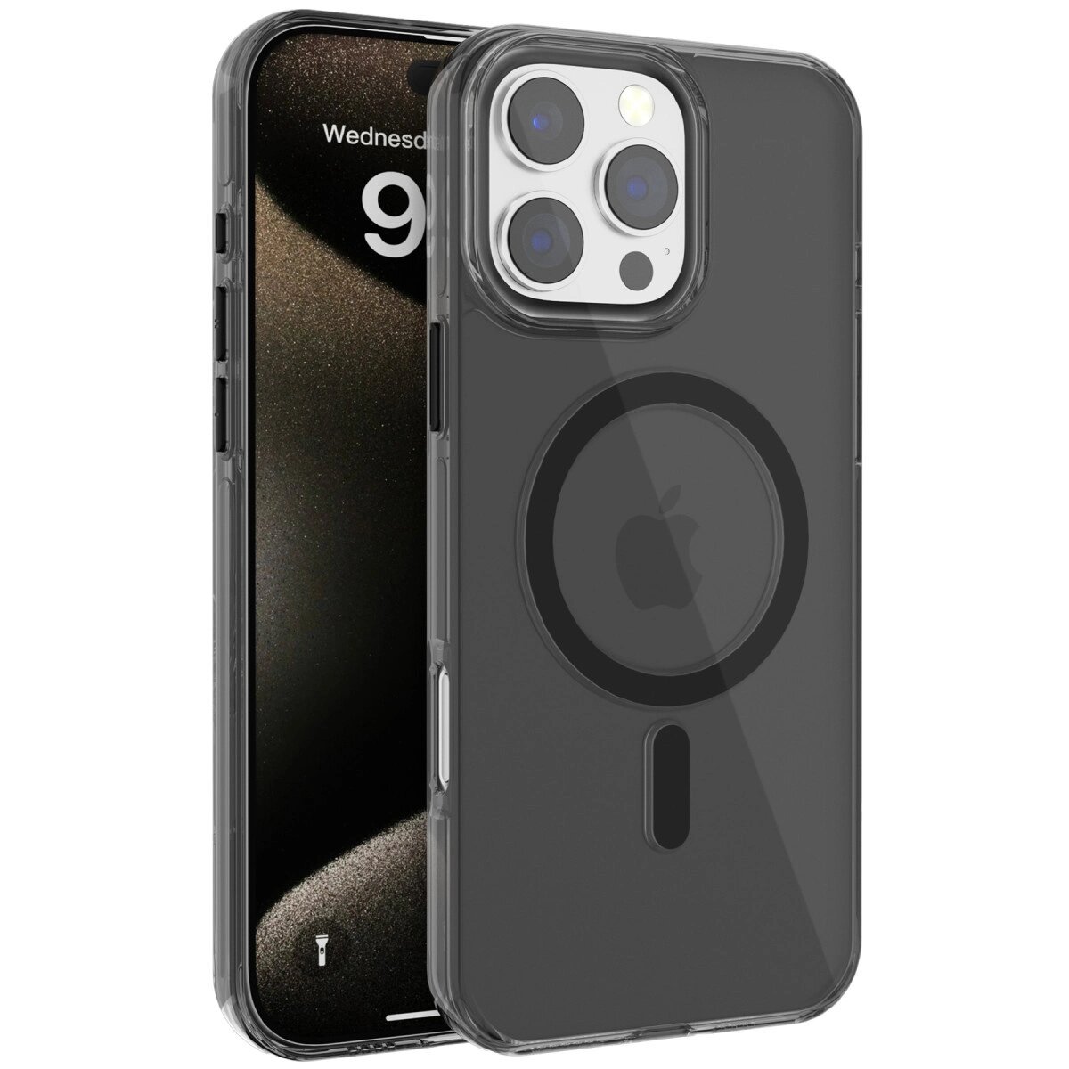 Joko İphone 16 Pro Max Gleam Pc Sert Magsafe Kılıf - Siyah Joko İphone 16 Pro Max Gleam Pc Sert Magsafe Kılıf - Siyah