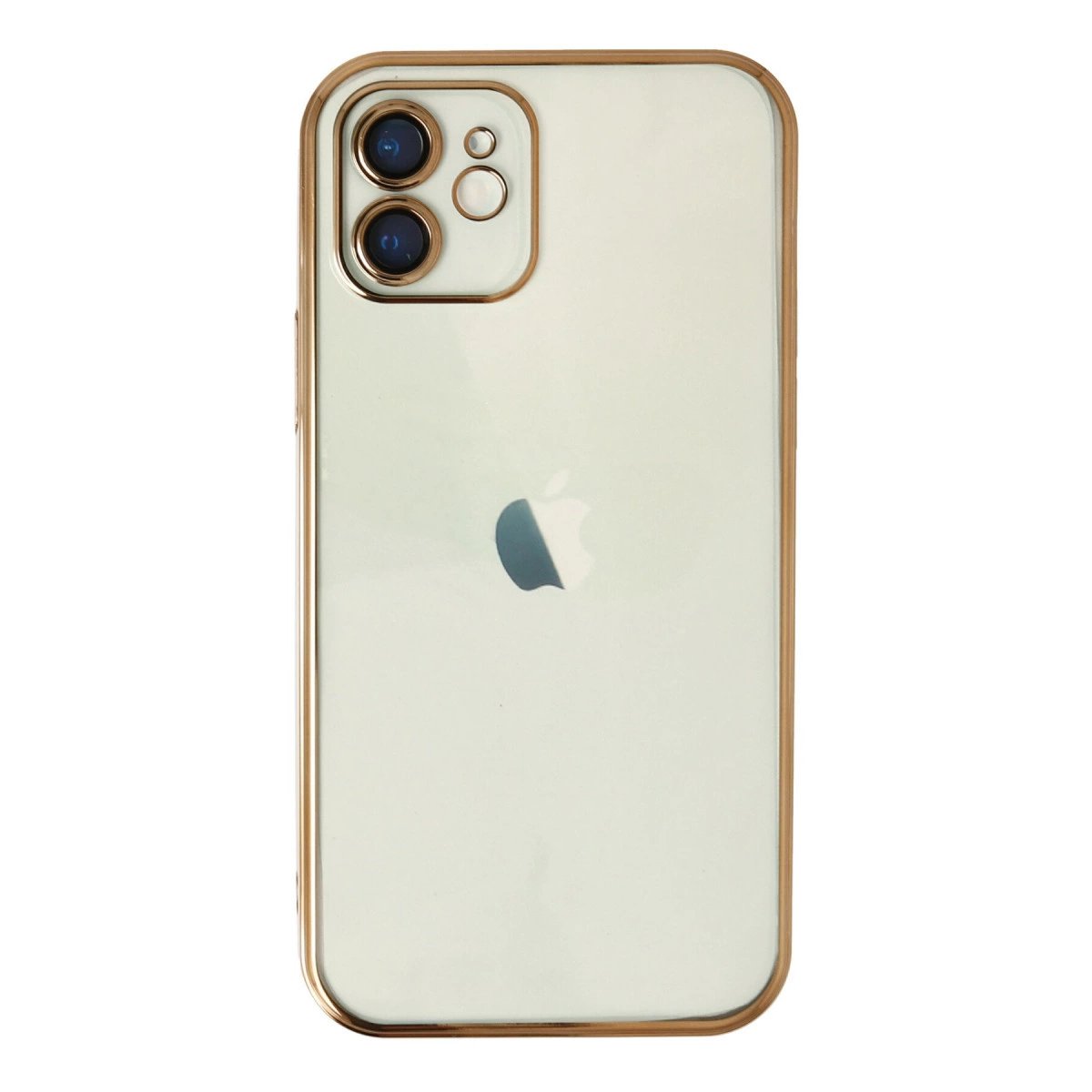 İphone 12 Kılıf Razer Lensli Silikon - Gold