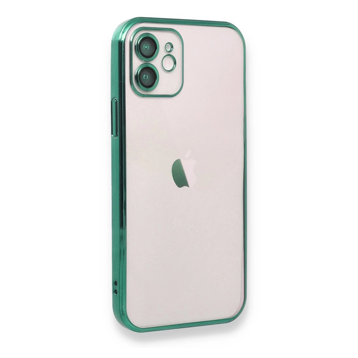 İphone 12 Kılıf Razer Lensli Silikon - Yeşil