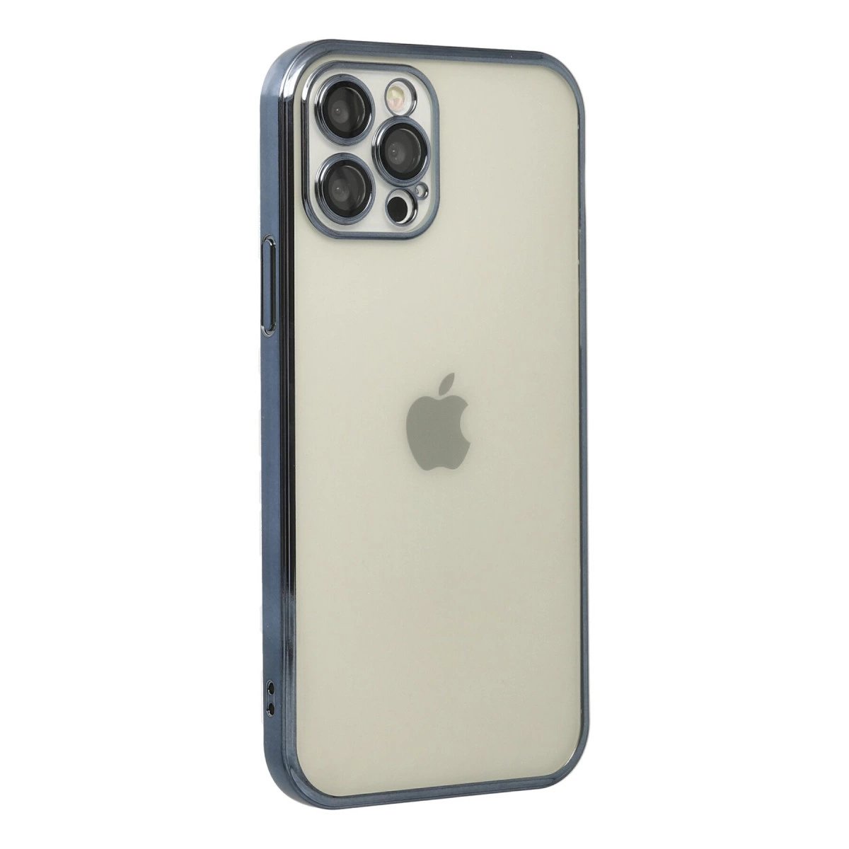 İphone 12 Pro Kılıf Razer Lensli Silikon - Lacivert