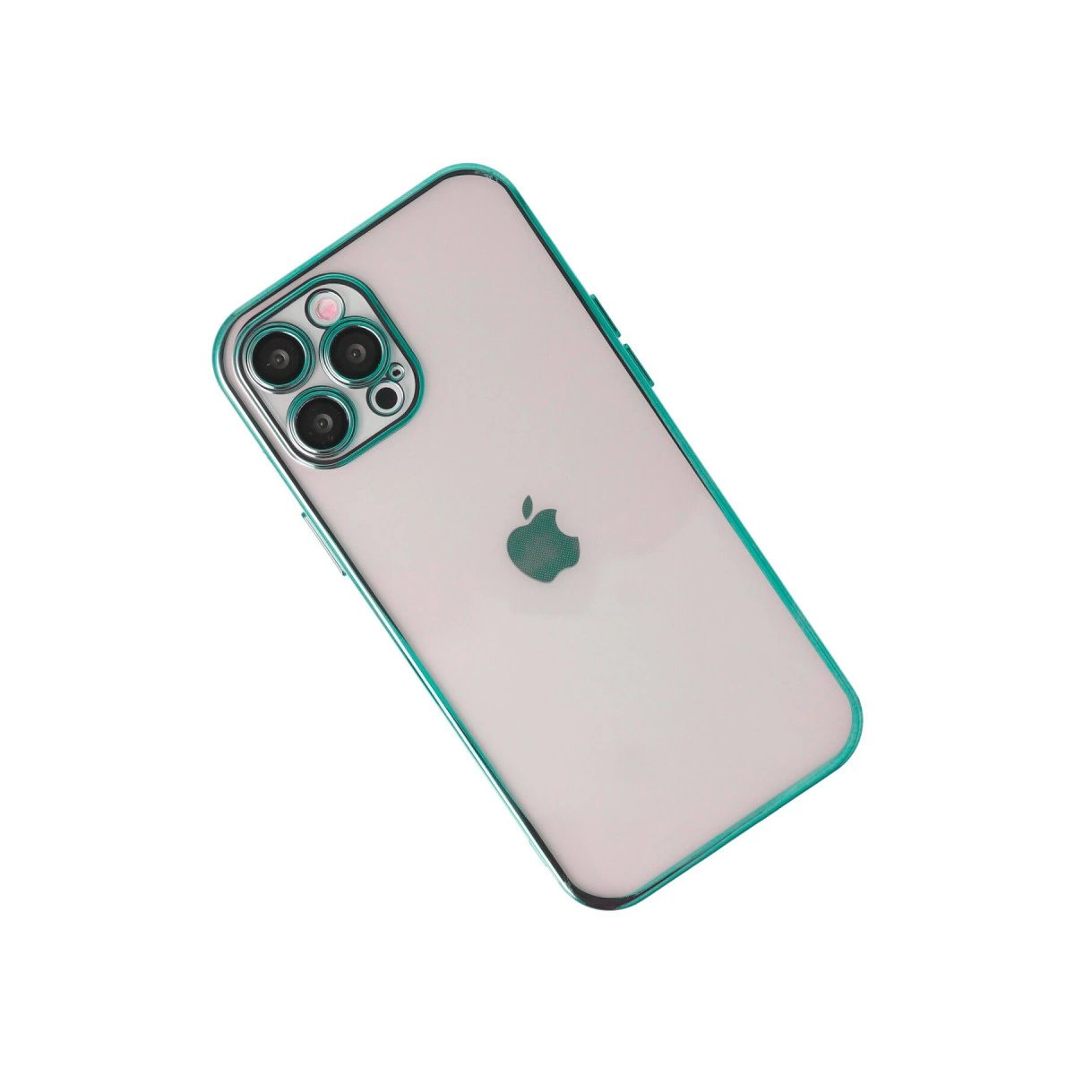İphone 12 Pro Max Kılıf Razer Lensli Silikon - Yeşil