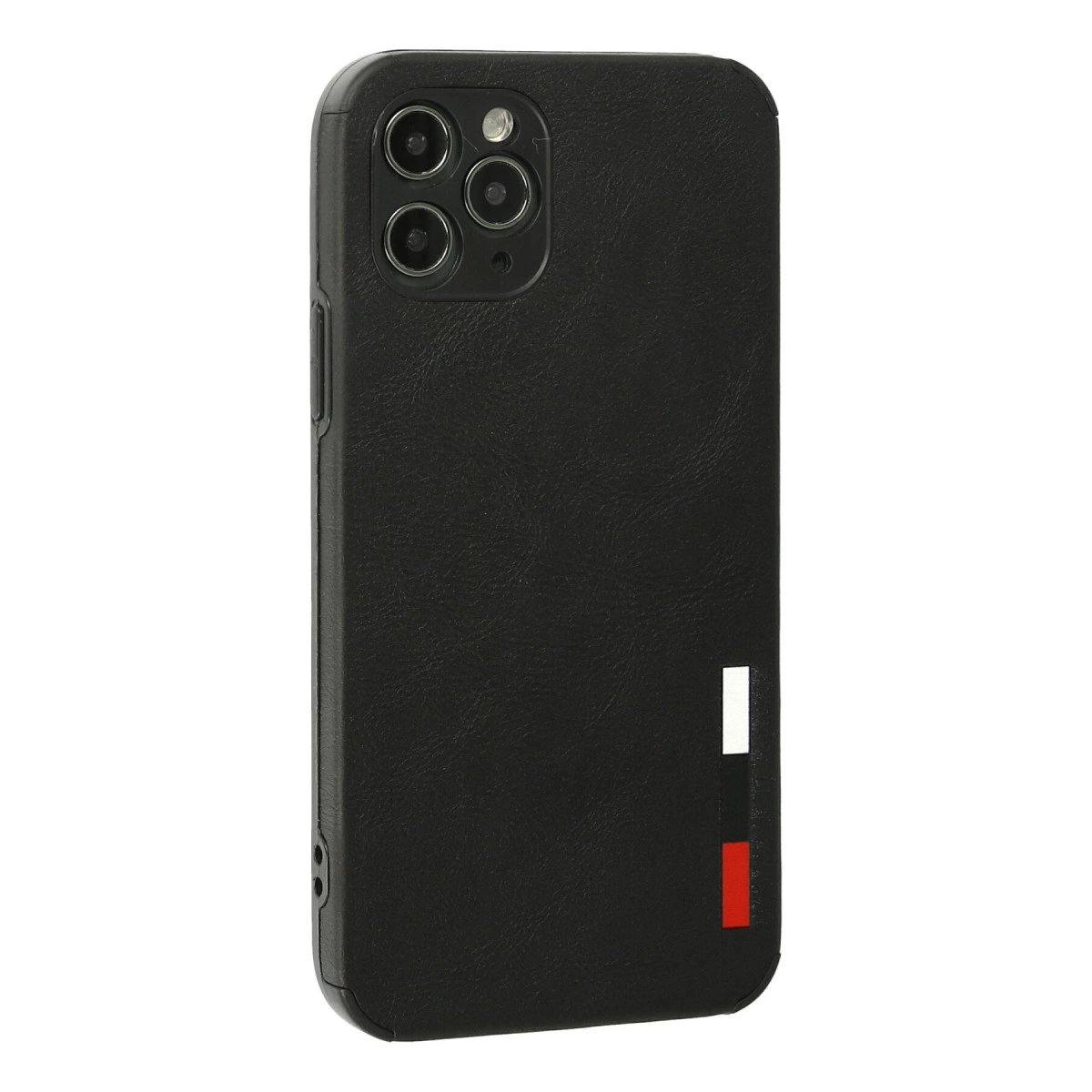 İphone 11 Pro Max Kılıf Loop Deri Silikon - Siyah