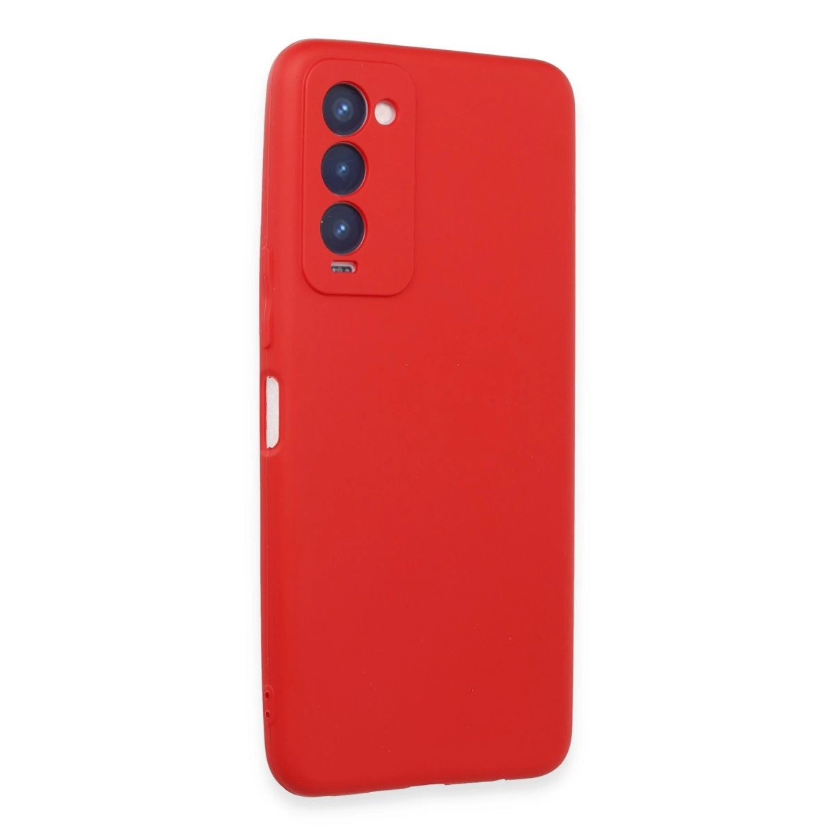 Tecno Camon 18 Kılıf First Silikon - Kırmızı Tecno Camon 18 Kılıf First Silikon - Kırmızı