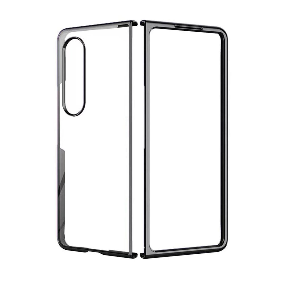 Samsung Galaxy Z Fold 4 Kılıf Fold Element Kapak - Siyah Samsung Galaxy Z Fold 4 Kılıf Fold Element Kapak - Siyah
