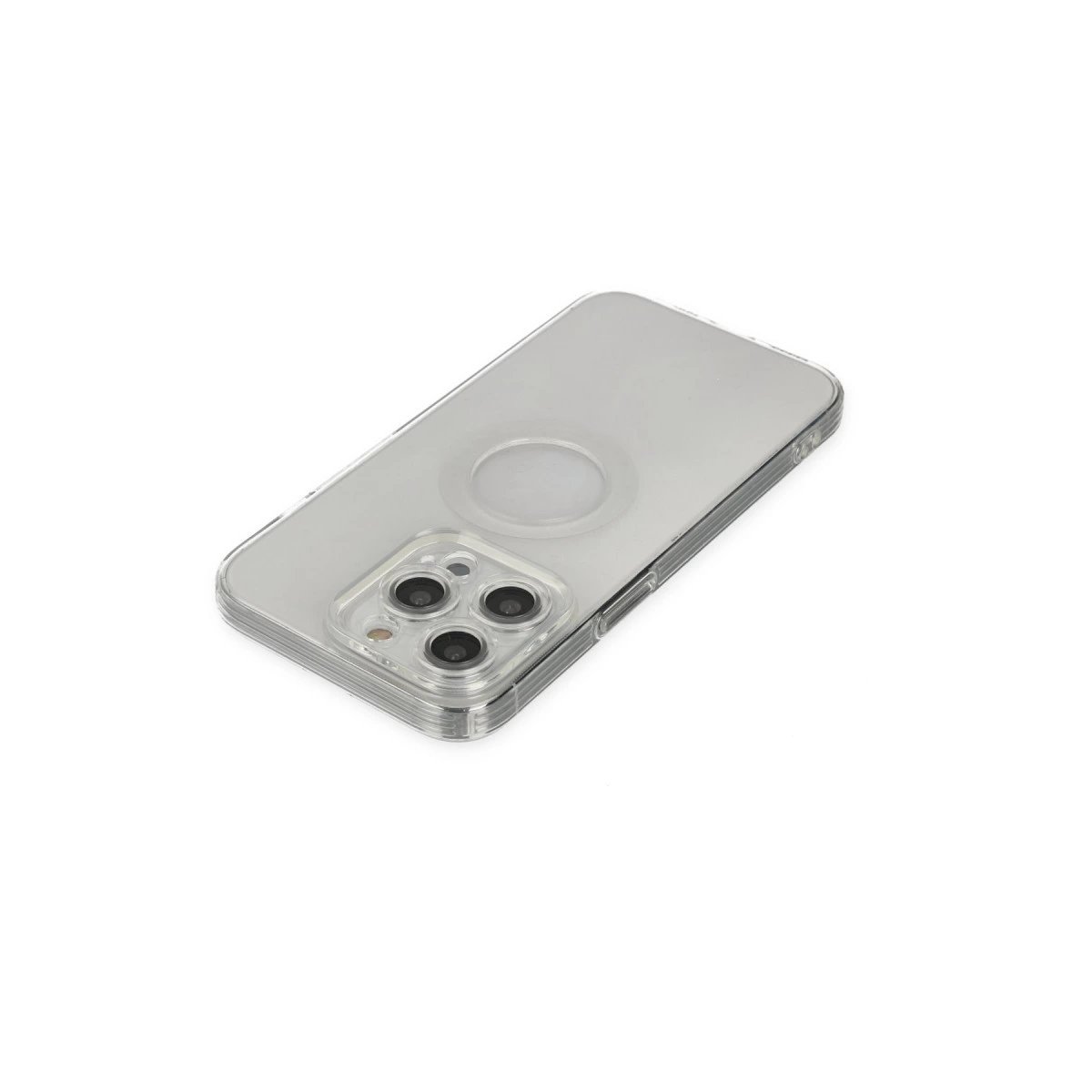 İphone 14 Pro Kılıf Santa Lens Silikon - Şeffaf