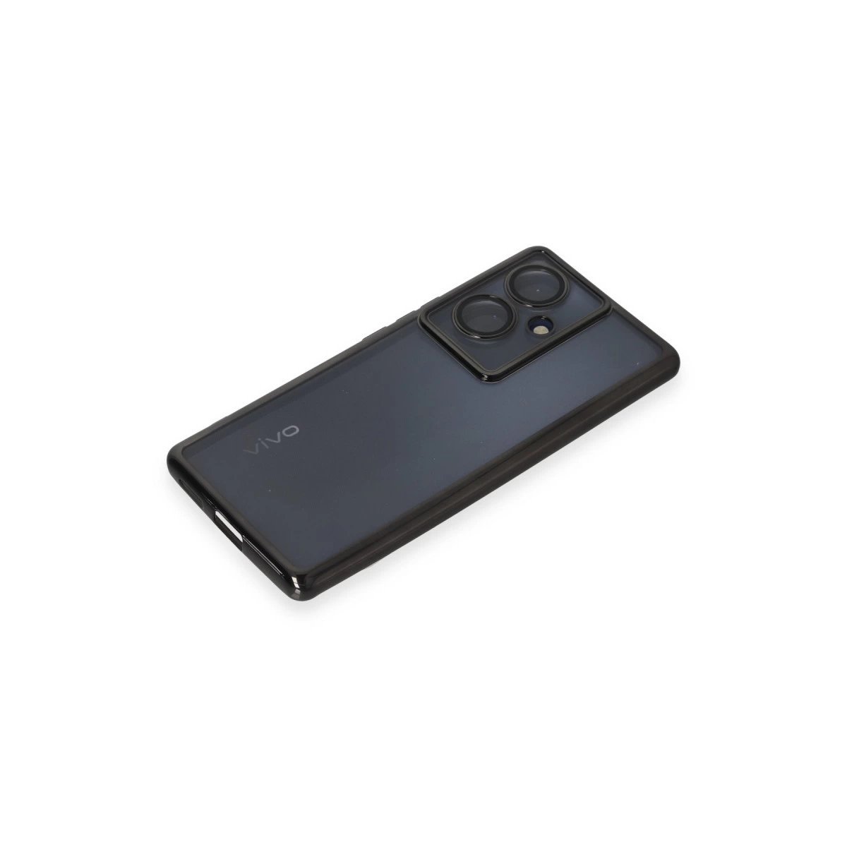Vivo V29 Lite Kılıf Razer Lensli Silikon - Siyah Vivo V29 Lite Kılıf Razer Lensli Silikon - Siyah