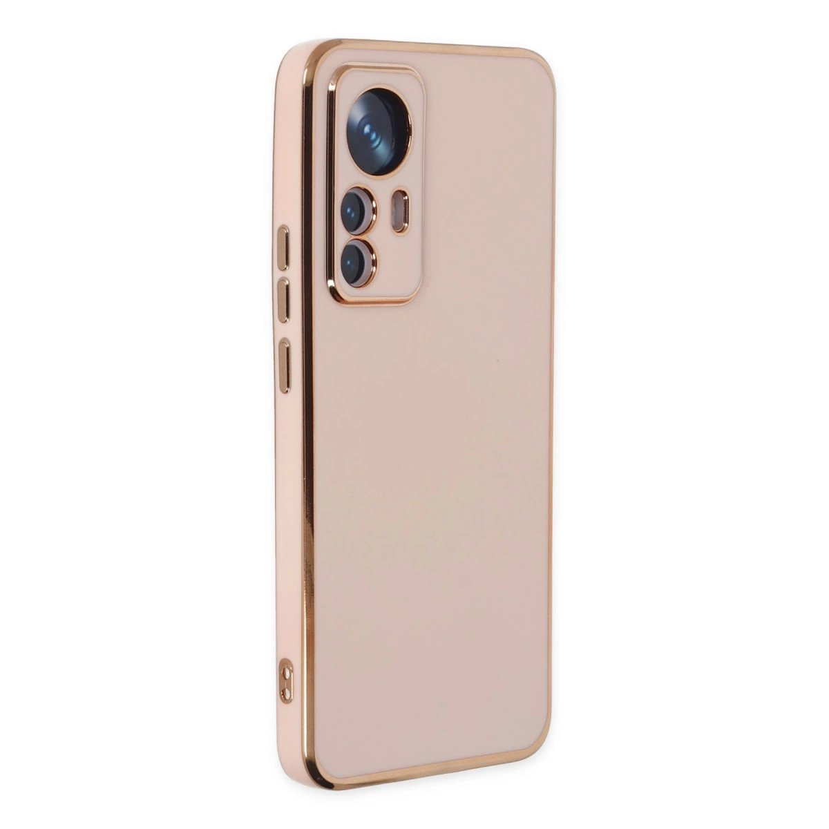 Xiaomi Mi 12t Pro Kılıf Volet Silikon - Pembe Xiaomi Mi 12t Pro Kılıf Volet Silikon - Pembe