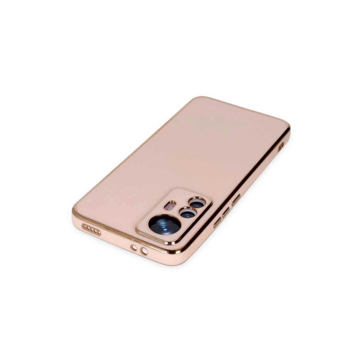 Xiaomi Mi 12t Pro Kılıf Volet Silikon - Pembe Xiaomi Mi 12t Pro Kılıf Volet Silikon - Pembe