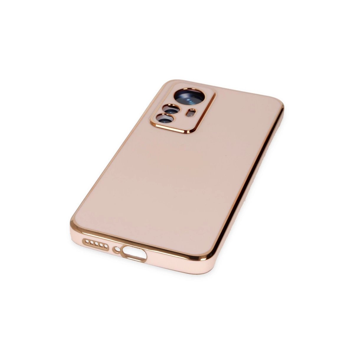 Xiaomi Mi 12t Pro Kılıf Volet Silikon - Pembe Xiaomi Mi 12t Pro Kılıf Volet Silikon - Pembe