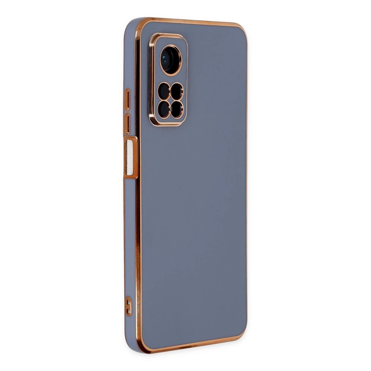 Xiaomi Mi 10t Kılıf Volet Silikon - Mavi Xiaomi Mi 10t Kılıf Volet Silikon - Mavi