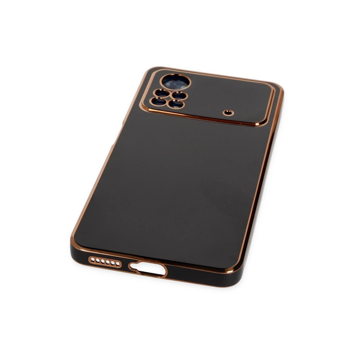 Xiaomi Poco X4 Pro 5g Kılıf Volet Silikon - Siyah Xiaomi Poco X4 Pro 5g Kılıf Volet Silikon - Siyah