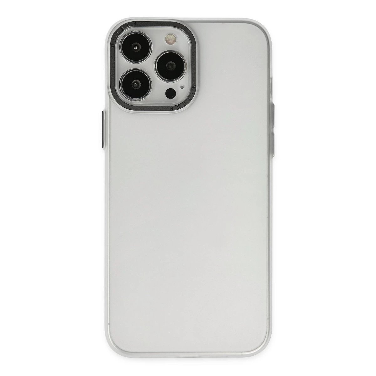 İphone 14 Pro Kılıf Modos Metal Kapak - Şeffaf İphone 14 Pro Kılıf Modos Metal Kapak - Şeffaf