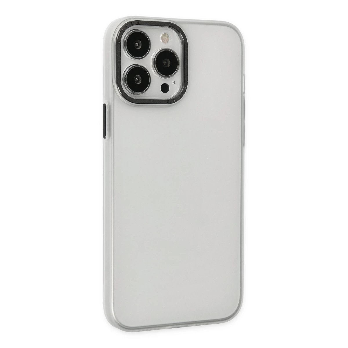İphone 14 Pro Kılıf Modos Metal Kapak - Şeffaf İphone 14 Pro Kılıf Modos Metal Kapak - Şeffaf
