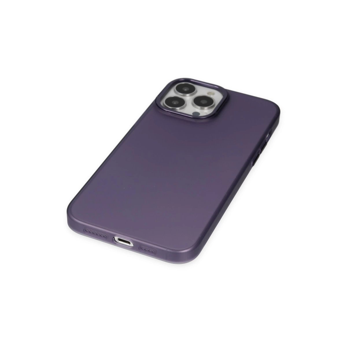 İphone 14 Pro Max Kılıf Modos Metal Kapak - Derin Mor İphone 14 Pro Max Kılıf Modos Metal Kapak - Derin Mor
