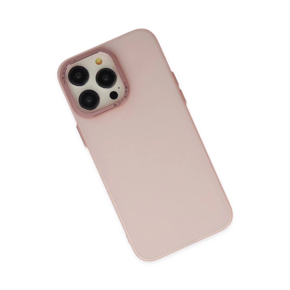 İphone 13 Pro Max Kılıf Modos Metal Kapak - Pembe İphone 13 Pro Max Kılıf Modos Metal Kapak - Pembe