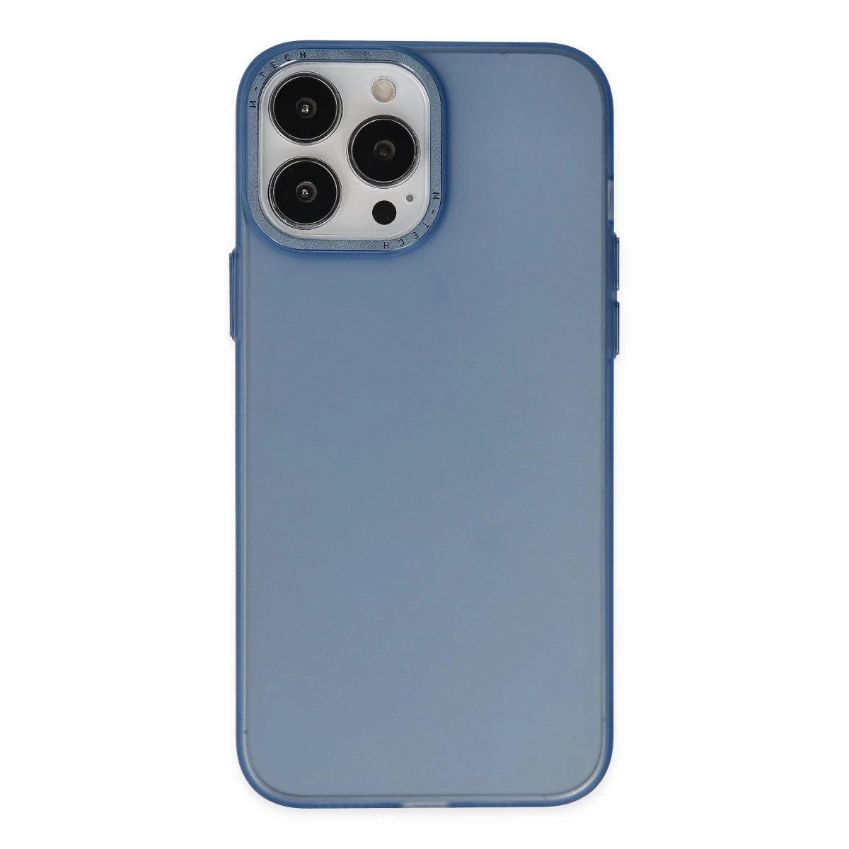 İphone 13 Pro Max Kılıf Modos Metal Kapak - Lacivert İphone 13 Pro Max Kılıf Modos Metal Kapak - Lacivert