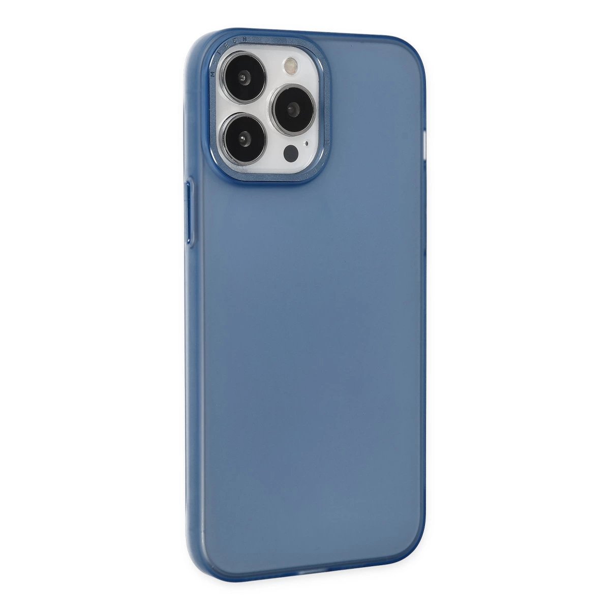 İphone 13 Pro Max Kılıf Modos Metal Kapak - Lacivert İphone 13 Pro Max Kılıf Modos Metal Kapak - Lacivert